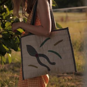 Sac patchwork secateur